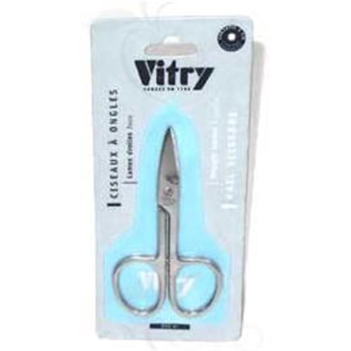 Vitry, Nail Scissors, foolproof. curved blades (ref. 08) - unit