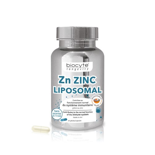ZN ZINC LIPOSOME 60 capsules