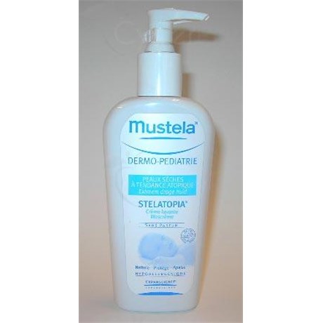 STELATOPIA MUSTELA DERMOPÉDIATRIE CRÈME LAVANTE, Crème lavante ultradouce, sans savon. - fl 400 ml