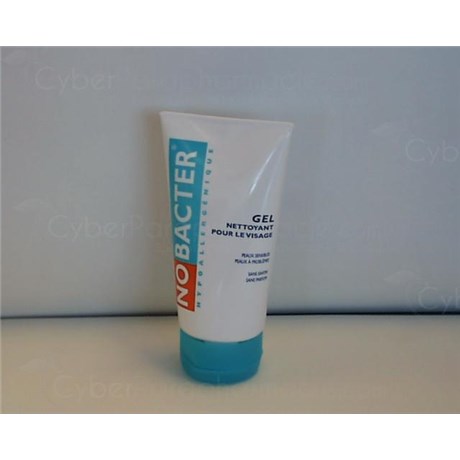 NOBACTER GEL NETTOYANT, Gel nettoyant visage antibactérien. - tube 100 ml
