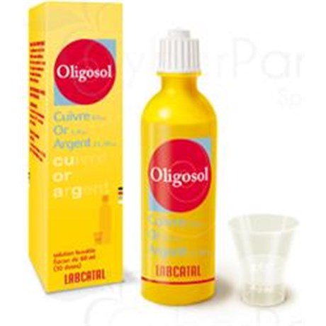 OLIGOSOL COPPER GOLD SILVER 60 ml