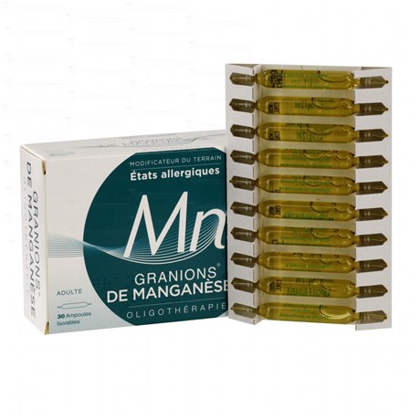 GRANIONS MANGANESE 30 ampoules