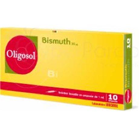 OLIGOSOL BISMUTH 10 ampoules
