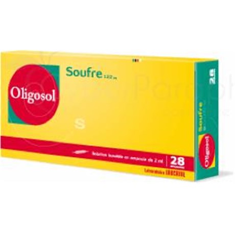OLIGOSOL SOUFRE 28 ampoules