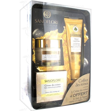 Coffret la CREME DES REINES + OFFERT Miel suprême mains et ongles