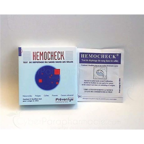 HÉMOCHECK, Testing for blood in the stool. - Unit