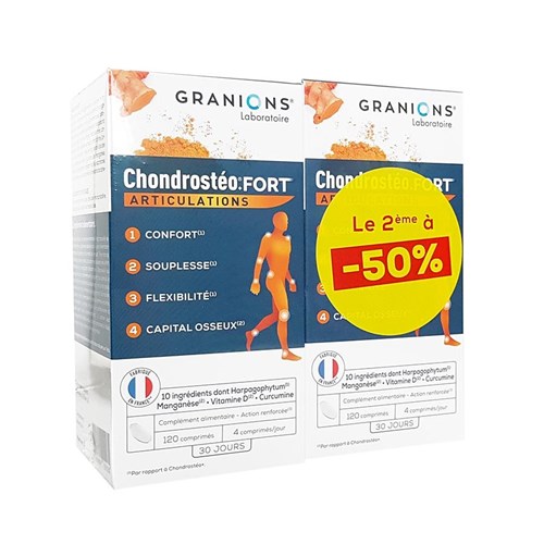 Chondrosse + Fort Articulations Granions 120 tablets LOT x 2