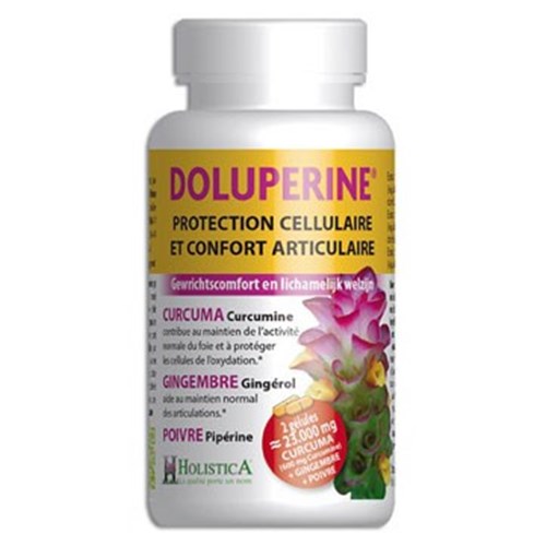 DOLUPERINE Vegetable capsule, food supplement based on spices, bt 32