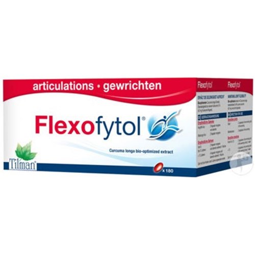 FLEXOFYTOL Capsule, dietary supplement composed of turmeric, for joint use, bt 60