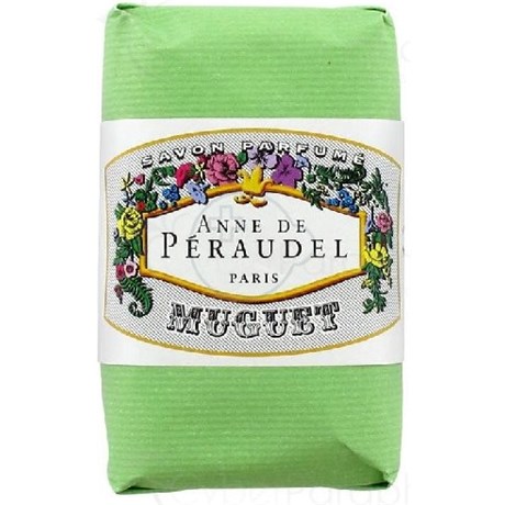 ANNE DE PÉRAUDEL SAVON, Savon de toilette parfumé. muguet - pain 100 g