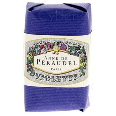 ANNE DE PÉRAUDEL SAVON, Savon de toilette parfumé. violette - pain 100 g