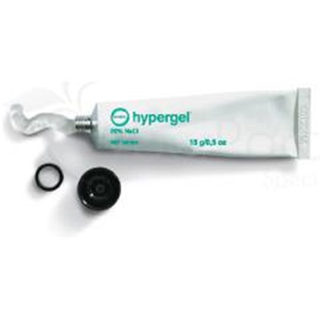 HYPERGEL, Gel hydrogel à base de chlorure de sodium hypertonique, en dose unitaire. tube 15 g (ref. 361500) - bt 10