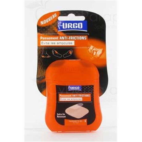 URGO ANTIFRICTIONS SPORT, Pansement hydrocolloïde extrafin effet seconde peau - bt 5