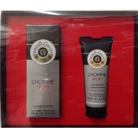 L'Homme Sport, eau de toilette 100 ml + gel douche corps et cheveux