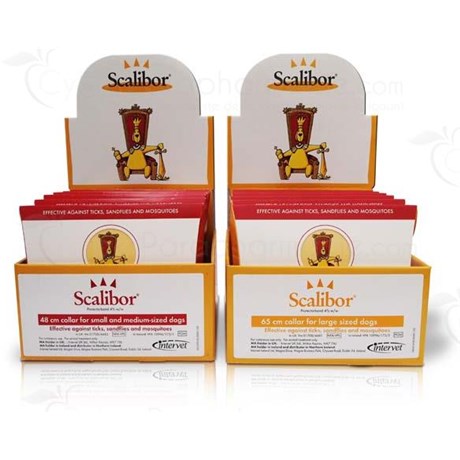 SCALIBOR necklace big dog 65 cm (20 packs)