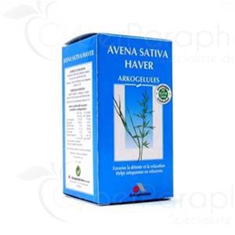 ARKOGÉLULES AVENA SATIVA, Gélule, complément alimentaire à base d'avoine. - bt 45
