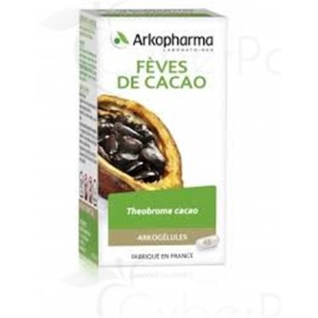 ARKOGÉLULES FÈVES DE CACAO, Gélule, complément alimentaire à visée minceur. - bt 45