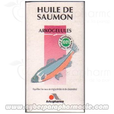 Arkogélules HUILE DE SAUMON Triglycérides et cholestérol
