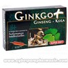 GINKGO+ GINSENG KOLA Mémoire 20 ampoules