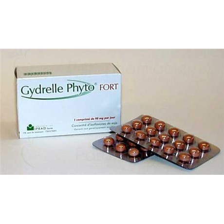 GYDRELLE PHYTO FORT COMPRIMÉ, Comprimé, complément alimentaire aux isoflavones de soja. - bt 90