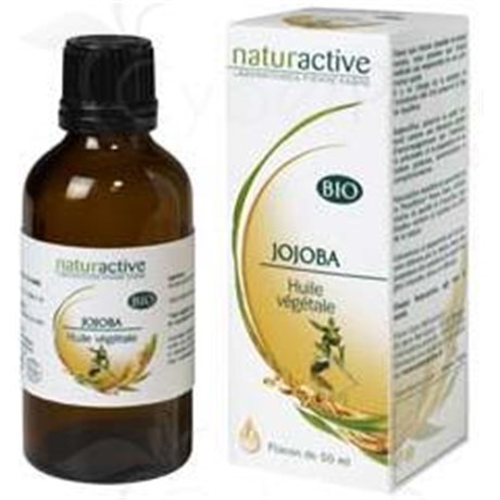 NATURACTIVE BIO HUILE VÉGÉTALE JOJOBA, Huile végétale de jojoba. - fl 50 ml