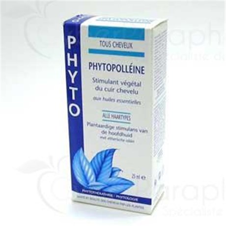 PHYTOPOLLÉÏNE, Soluté capillaire stimulant végétal du cuir chevelu aux huiles essentielles. - fl 25 ml