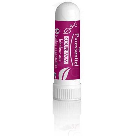 PURESSENTIEL INHALATEUR COUPE FAIM, Inhalateur de poche aux 5 huiles essentielles. - tube 1 ml