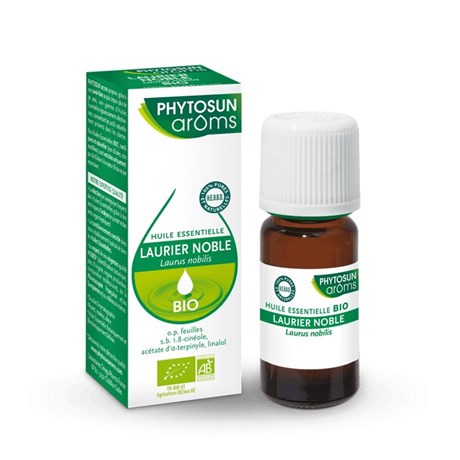 PHYTOSUN Arôms LAUREL ESSENTIAL OIL, food supplement containing essential oil of laurel. - 5 fl oz