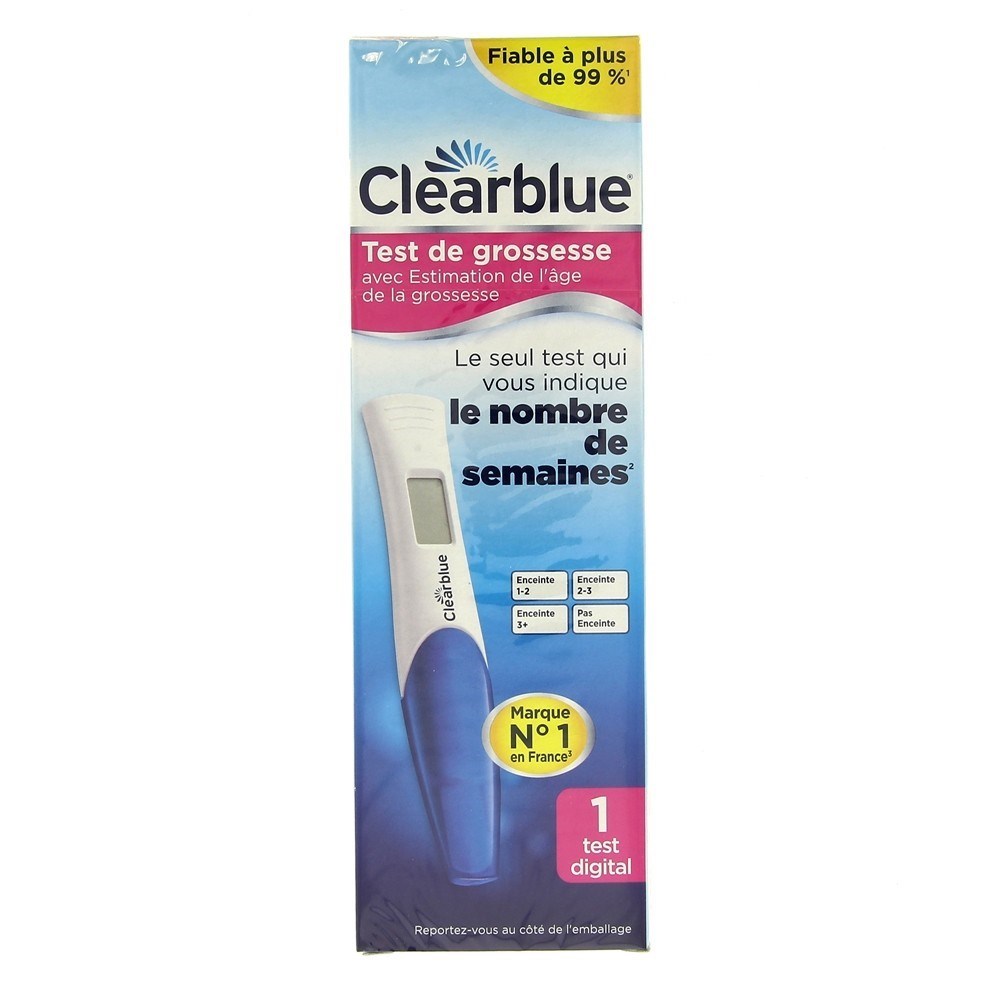 Clear Blue Digital Positive Pregnancy Test