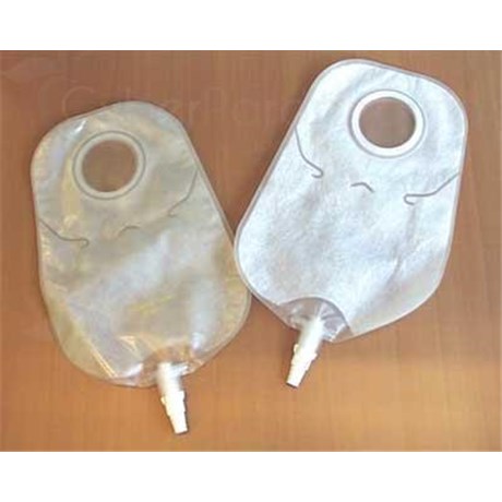Almarys + TWIN POCKET urostomy, drainable pouch, two system parts. diameter 60 mm (ref. 7960C) - bt 30