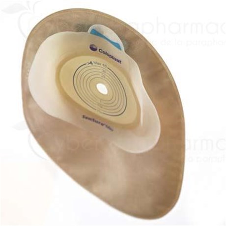 SenSura MIO Pocket Maxi closed system 1 room, with integrated filter, cutting, transparent diameter 15 mm to 45 mm - 50 bt