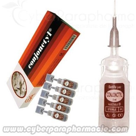 CONJONCTYL comblement des dépressions cutanées (10x5ml)