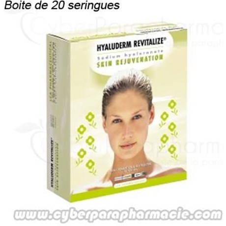 HYALUDERM REVITALIZE skin rejuvenation 1,4% (20x1ml)