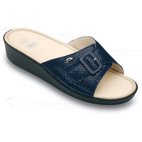 Mules MANGO Bleu marine