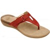 Tongs CROSET Rouge