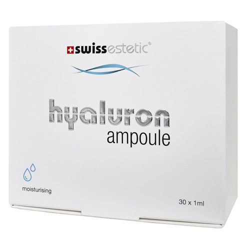 Hyaluron Ampoule - unique hyaluron treatment with rejuvenating effect 30x1ml Swissestetic