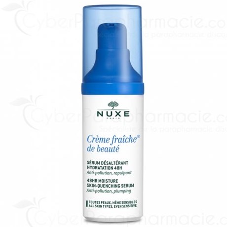 NUXE CREME FRAICHE DE BEAUTE SERUM DESALTERANT HYDRATATION 48H 30ML