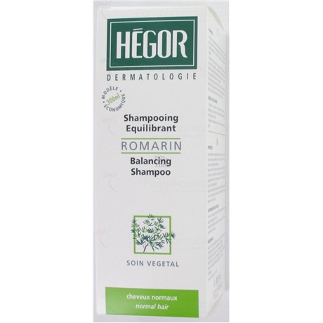 HEGOR ROMARIN Shampoing équilibrant au ROMARIN 300 ml