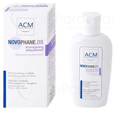 NOVOPHANE DS SHAMPOING RÉÉQUILIBRANT, Shampoing rééquilibrant, états squameux modérés. - fl 125 ml