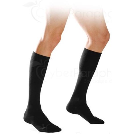 SIGVARIS INSTINCT 3 COTTON, medical sock contention Class 3, for men. black, long, medium (ref. 56149) - pair