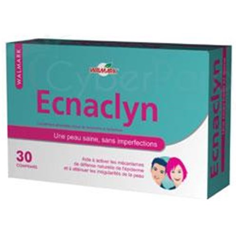 ECNACLYN WALMARK, tablet, dietary supplement and seboregulator sanitizer. - Bt 60