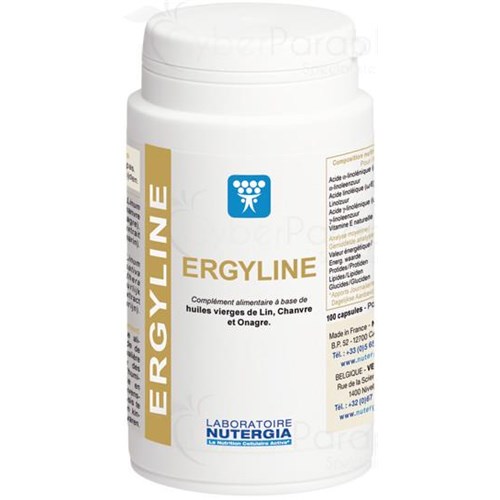 ERGYLINE, Capsule dietary supplement essential fatty acids. - Pillbox 50