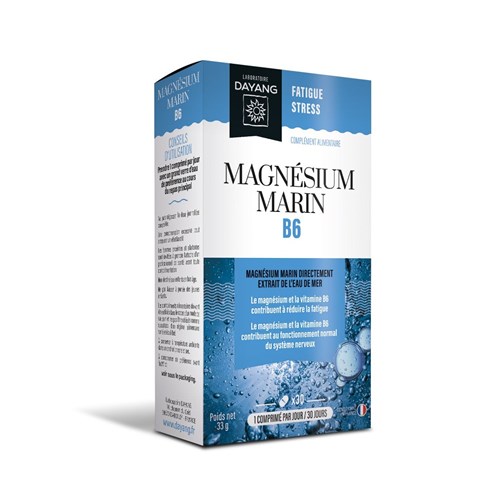 DAYANG MAGNESIUM TABLET B6, chewable tablet, food, magnesium and vitamin B6 supplement. - Bt 30