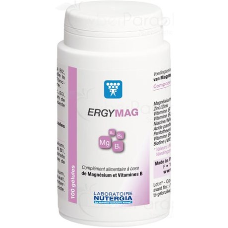 ERGYMAG Capsule mineralizing and alkalizing dietary supplement. - Bt 300