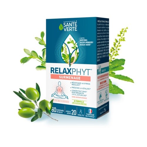 RELAXPHYT Overwork 60 Green Health Tablets