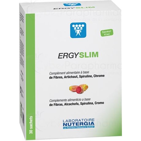 ERGYSLIM FIBER + Bag, dietary supplement for weight management. - Bt 30