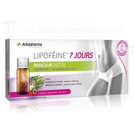 LIPOFEINE 7 days slimming detox, 7 single doses