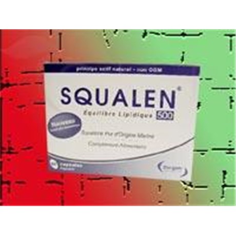 SQUALEN 500 Capsule dietary supplement containing squalene. - Bt 60