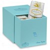 ANNE DE PERAUDEL COFFRET CUBE BLEU Coffret de savons de toilette parfumés. - pain 100 g, coffret 4