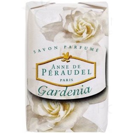 ANNE DE Péraudel SOAP FLOWER WHITE, Toilet soap scented with Gardenia. - 100 g bread